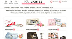 Desktop Screenshot of 1001cartes.com